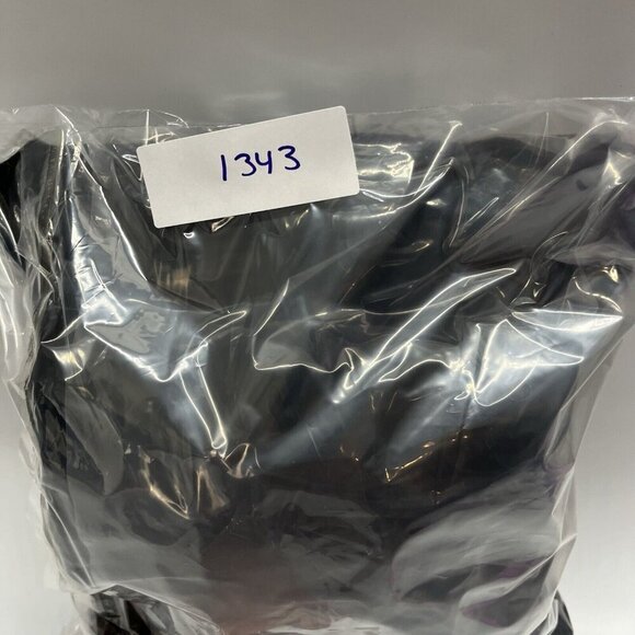 Vtg Betsy & Adam Black Velvet Maxi Dress Size 2 Sheer‎ Cut Out Formal Prom - Picture 14 of 14